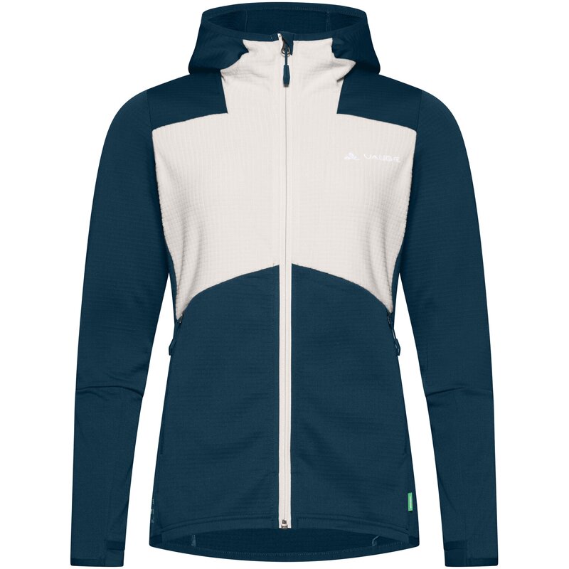 

Под курткой, где флисовая куртка Monviso с капюшоном и сеткой Vaude, мультиколор