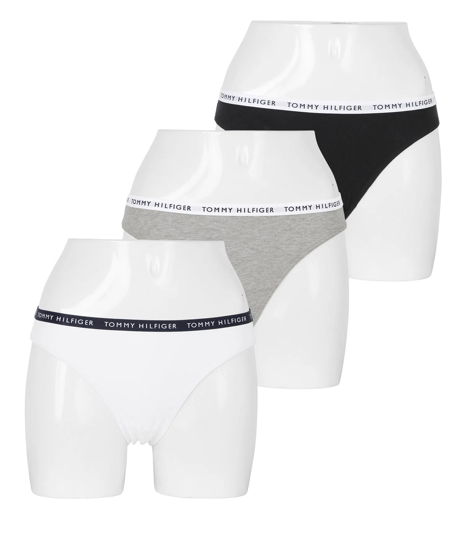 Женские шорты TOMMY HILFIGER из переработанной ткани (комплект из 3 штук)