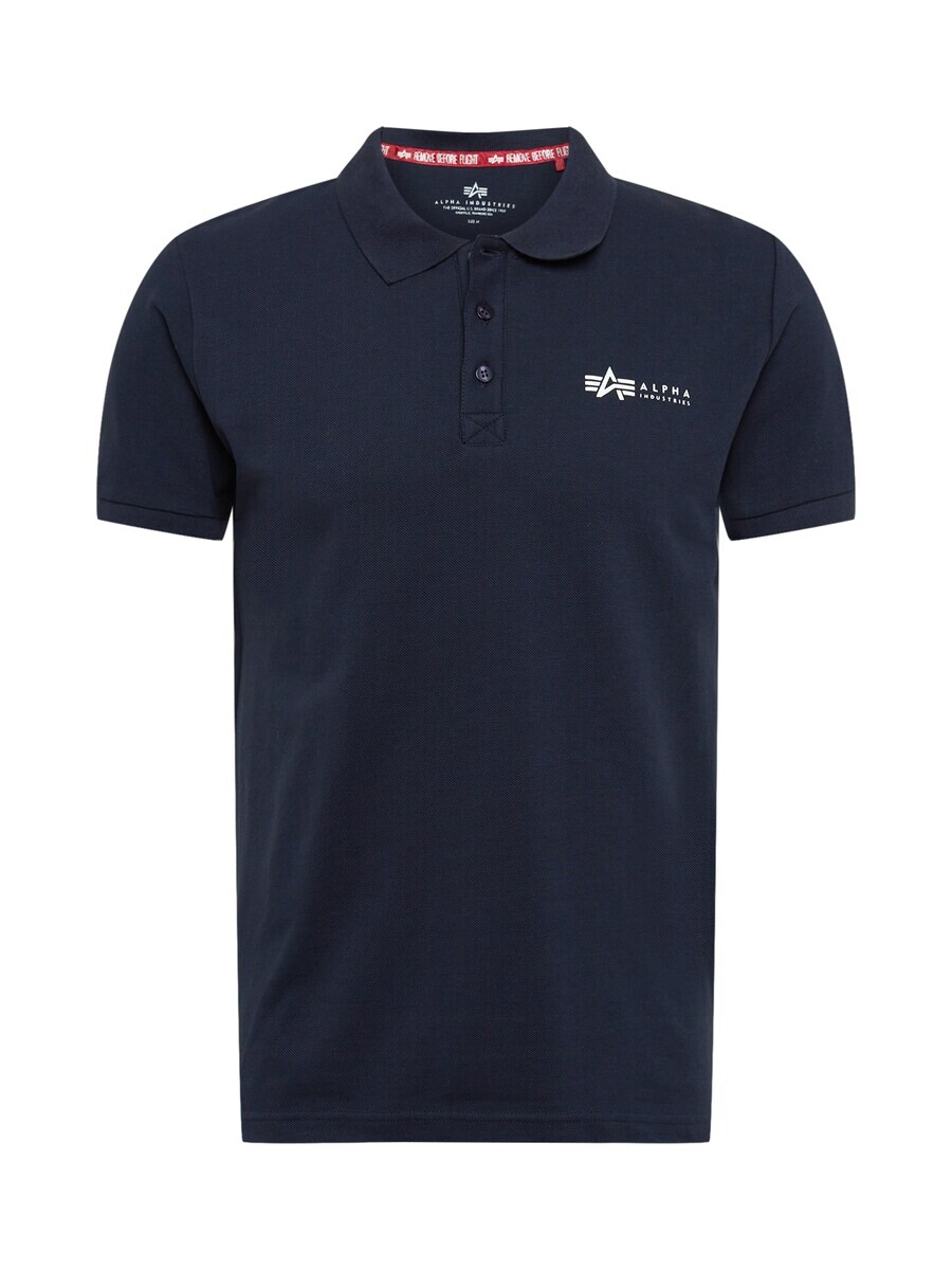 

Рубашка поло ALPHA INDUSTRIES Shirt, темно-синий