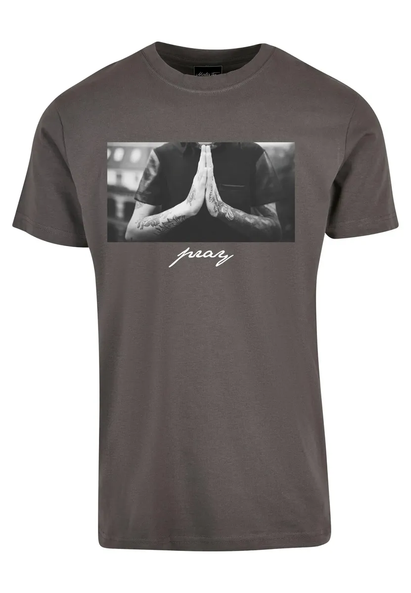 

Футболка Mister Tee "Мужская футболка Mister Tee Pray Tee" Mistertee, цвет Darkshadow