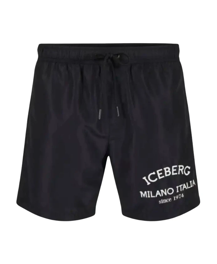 

Шорты для серфинга Milano Italia среднего размера Iceberg, черный