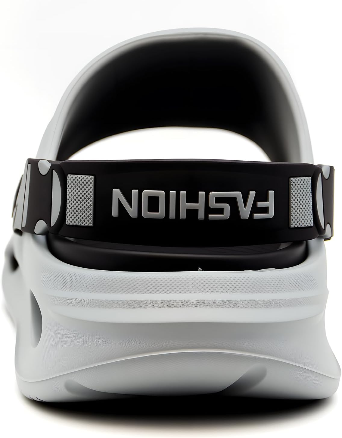 Мужские сандалии Jerzmy Cushioned Slides, ультракомфортные мужские тапочки, спортивные сандалии с поддержкой свода стопы и задним ремешком, открытый носок, для дома, улицы, пляжа, сада и путешествий, серый — фото 4