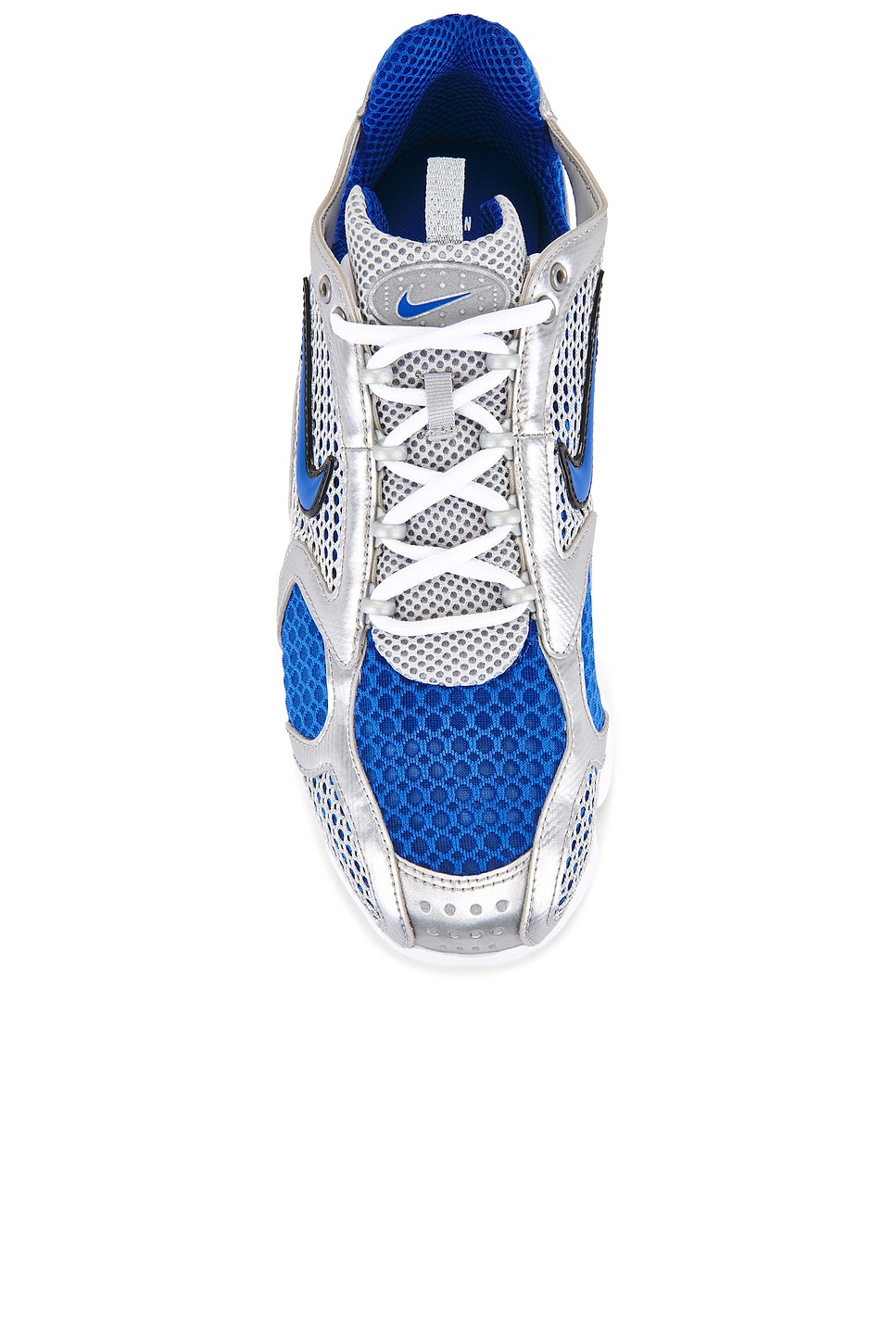 Кроссовки Nike Air Zoom Spiridon Cage 2 Nike, Metallic Silver & Varsity Royal — фото 4