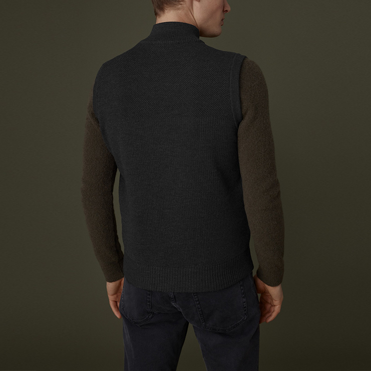 Hybridge Zipped Padded Gilet Canada Goose, черный — фото 3