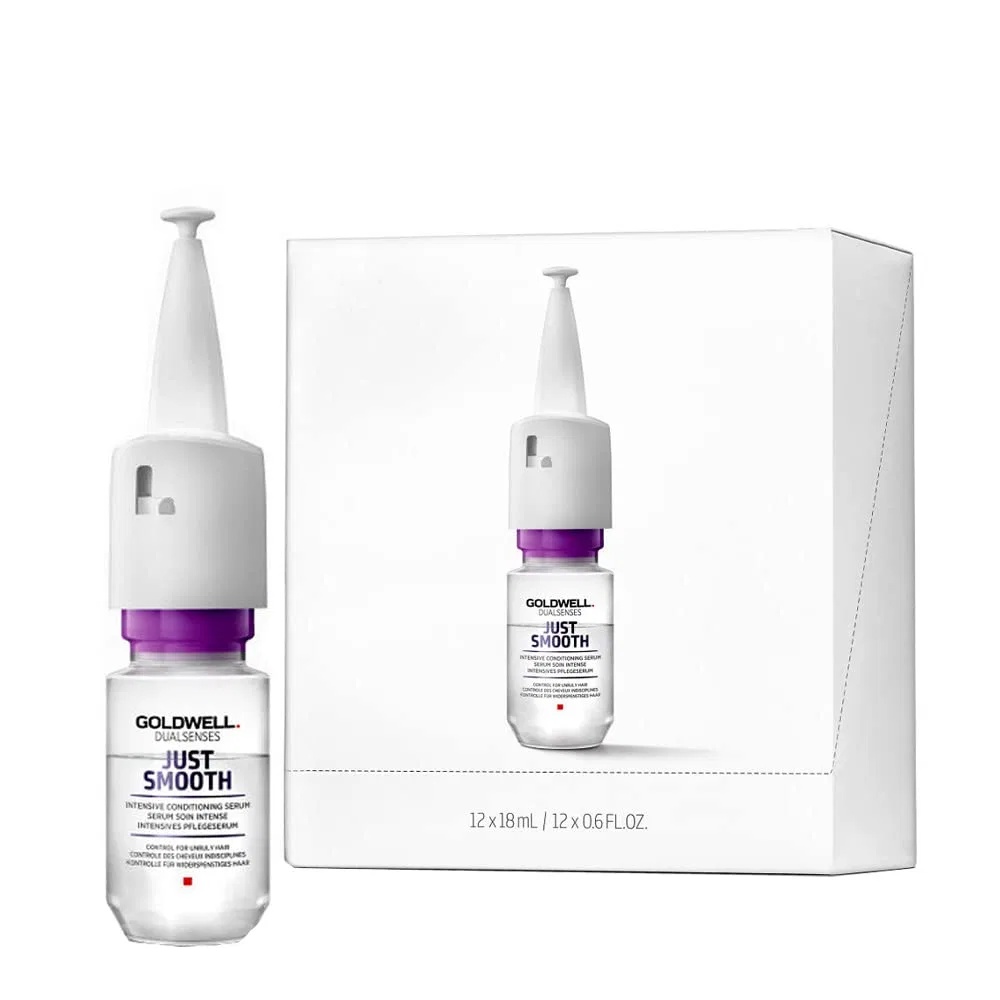 Интенсивная сыворотка Goldwell Goldw DLS Just Smooth, 18 мл Goldwell