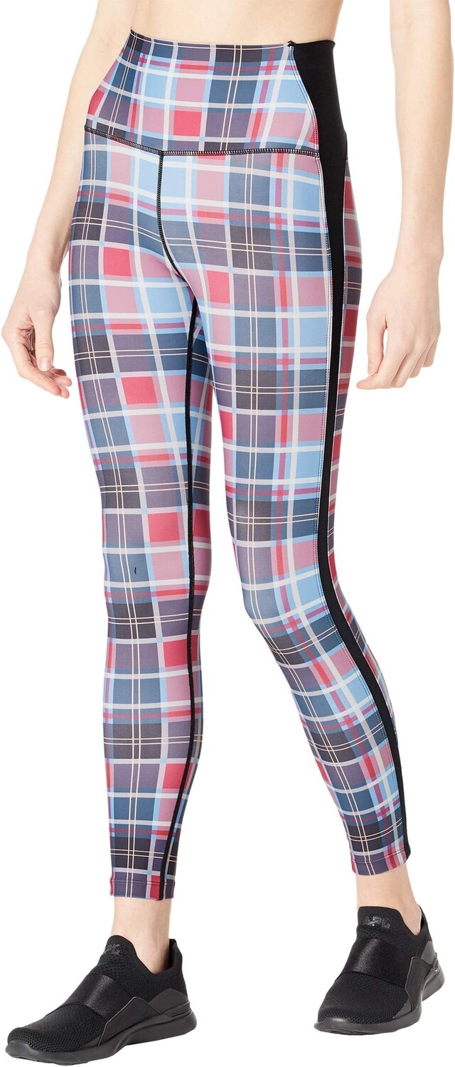 

Брюки Splits59 Agathe High-Waist 7/8, цвет Jacinthe Plaid