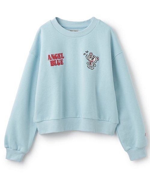 Толстовка с вышивкой Накамура-кун Сагара Pom ponette junior, Blue