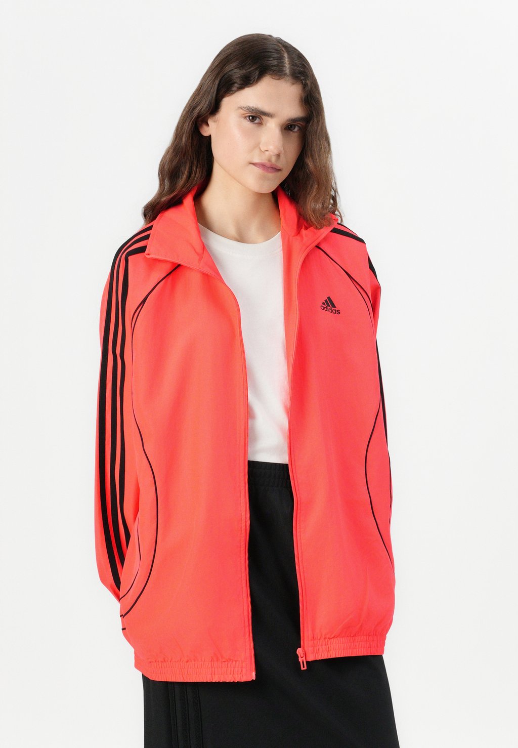 Куртка демисезонная TEAMGEIST Adidas Originals, красный — фото 4