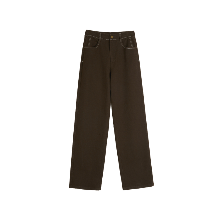 

ELLE Джинсы Women's Coffee Moderate Straight Fit