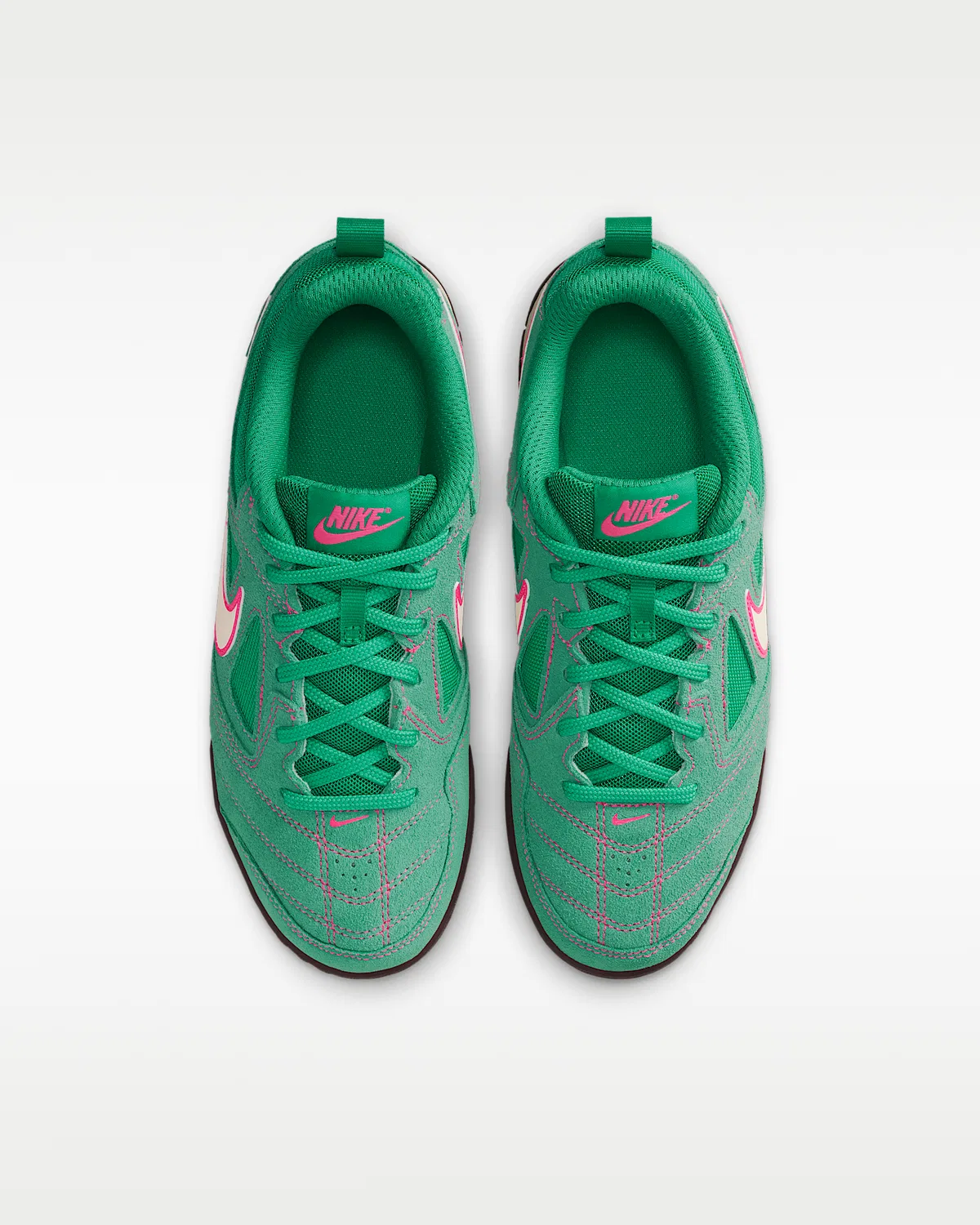 Детские кроссовки Nike Gato, Stadium Green/Hyper Pink/Burgundy Crush/Coconut Milk — фото 4