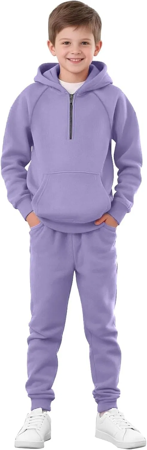 Детский спортивный костюм из флиса, 2 предмета, Light Violet