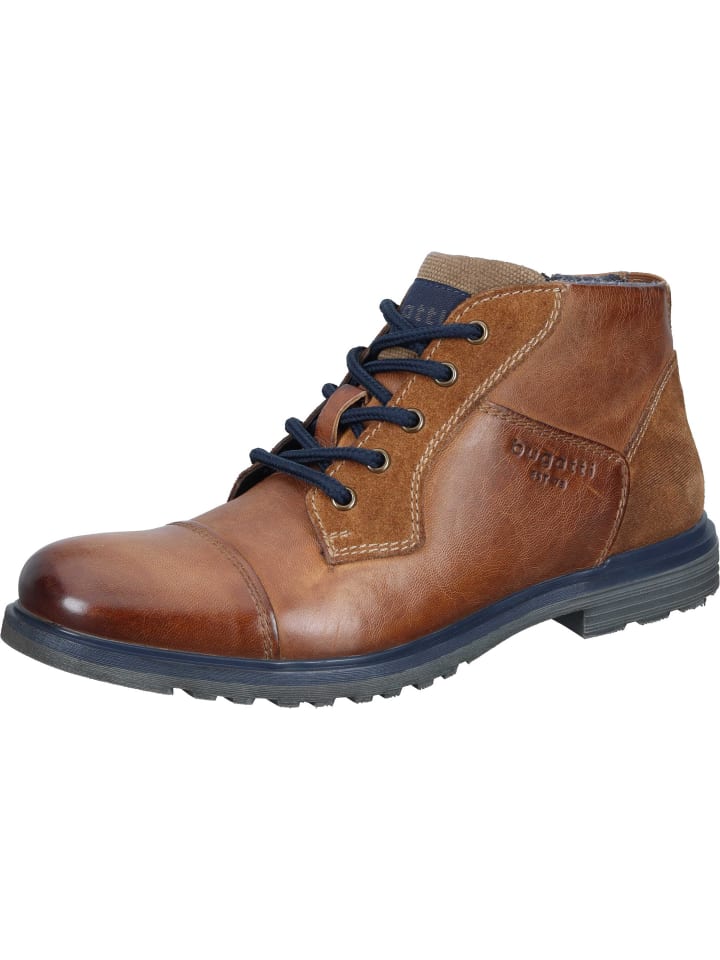 

Bugatti Denim Повседневные ботинки коньячного цвета