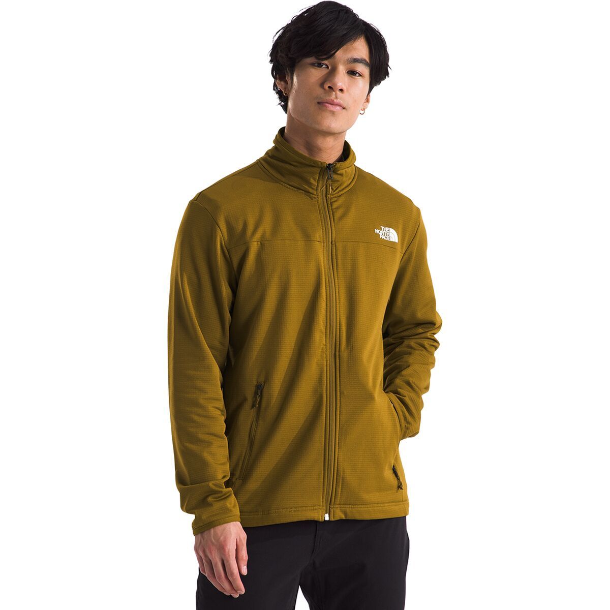 

Седр трейл сетчатая флисовая куртка на молнии The North Face, зеленый
