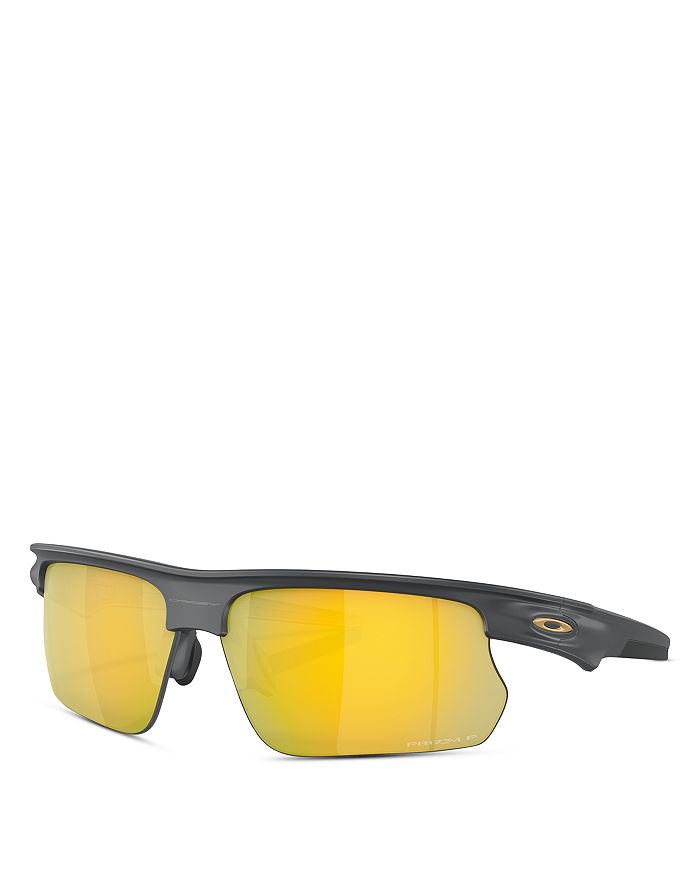 

Солнцезащитные очки Bisphaera прямоугольной формы, 68 мм Oakley, черный