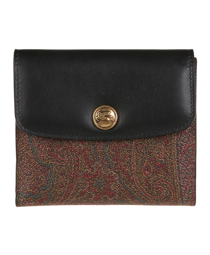 

Неро маленький кошелек Etro, черный