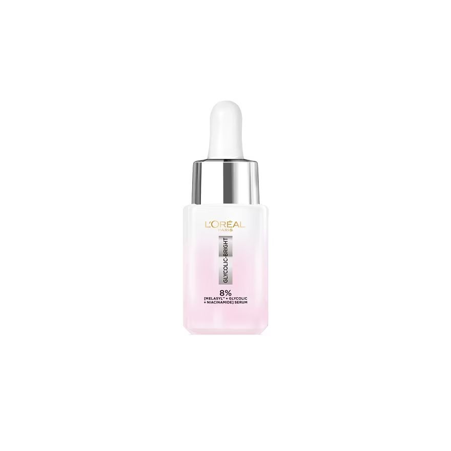 

L'Oreal Paris Glycolic-Bright Осветляющая сыворотка против темных пятен 15 мл, Pink