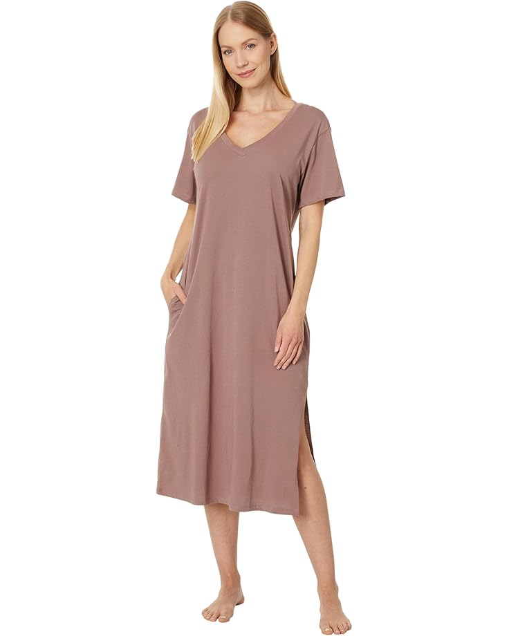 

Ночная рубашка Skin Chana V-Neck Sleepshirt, цвет Mauve