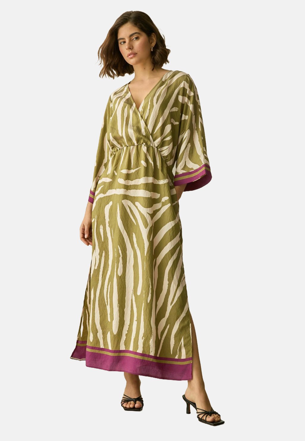 

Платье макси TALL FIT - V-NECK KAFTAN Next, зеленый