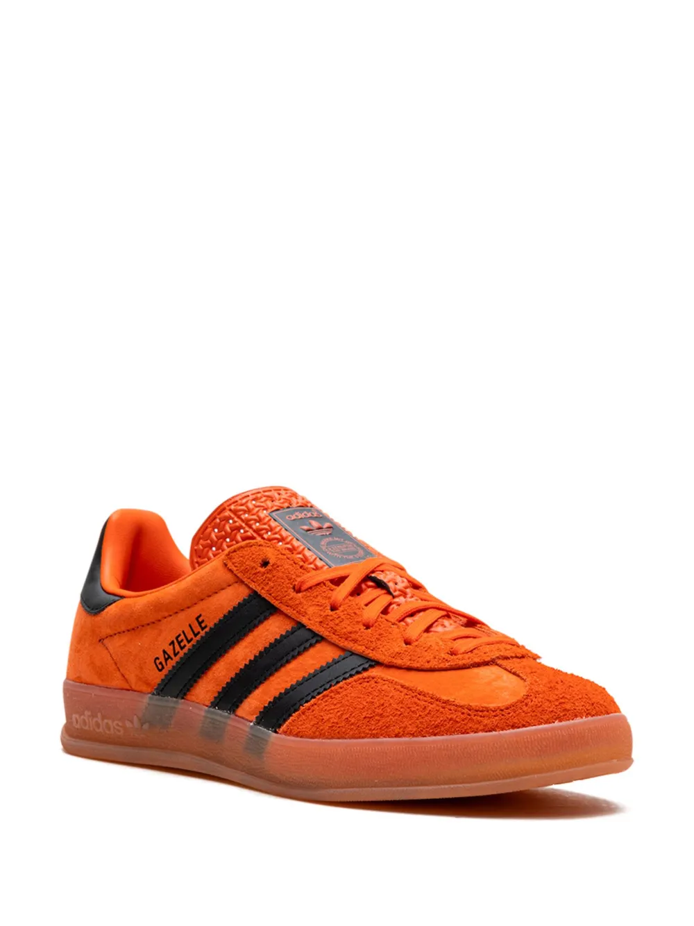 Кроссовки Gazelle Indoor Orange/Gum Adidas, оранжевый — фото 2