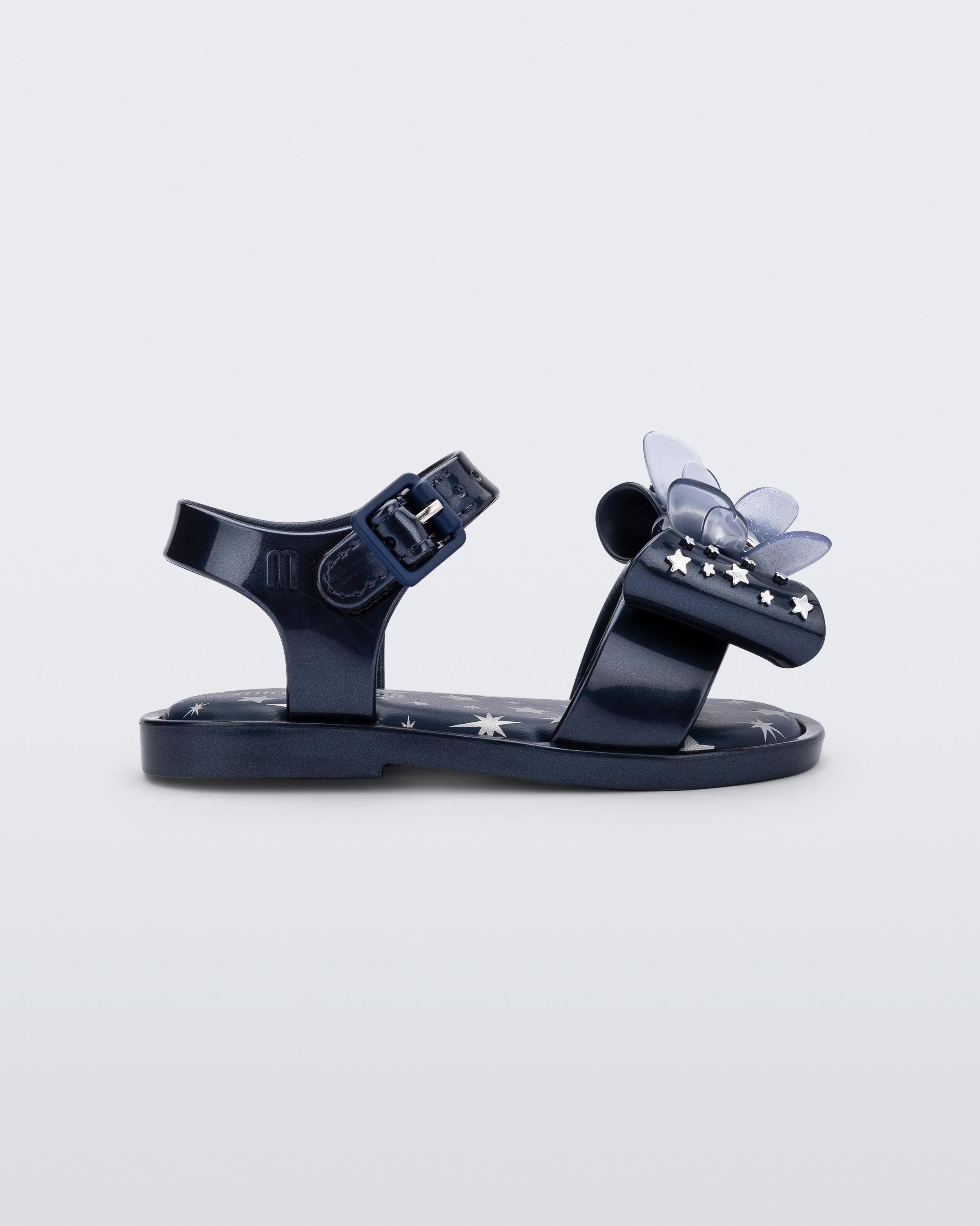 Мини-сандалии Melissa Mar Star II BB Melissa, METALLIC BLUE
