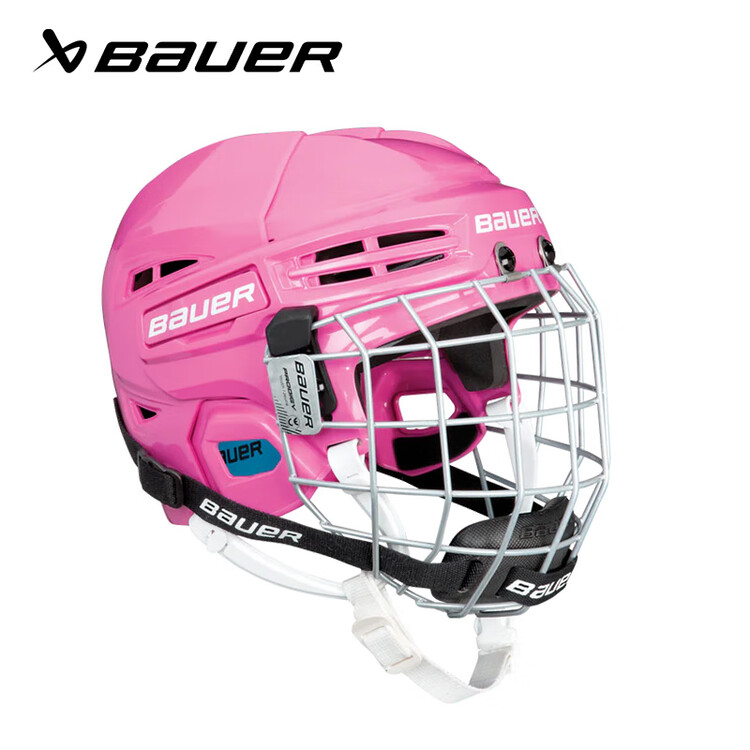 

BAUER Детский хоккейный шлем PODIGY Youth для хоккея на траве и на льду, розовый [YTH]
