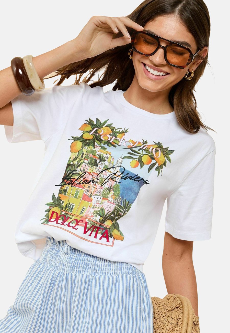 

Футболка Friends Like These CREW NECK BOXY GRAPHIC, Ivory/Beige, Бежевый, Футболка Friends Like These CREW NECK BOXY GRAPHIC, Ivory/Beige