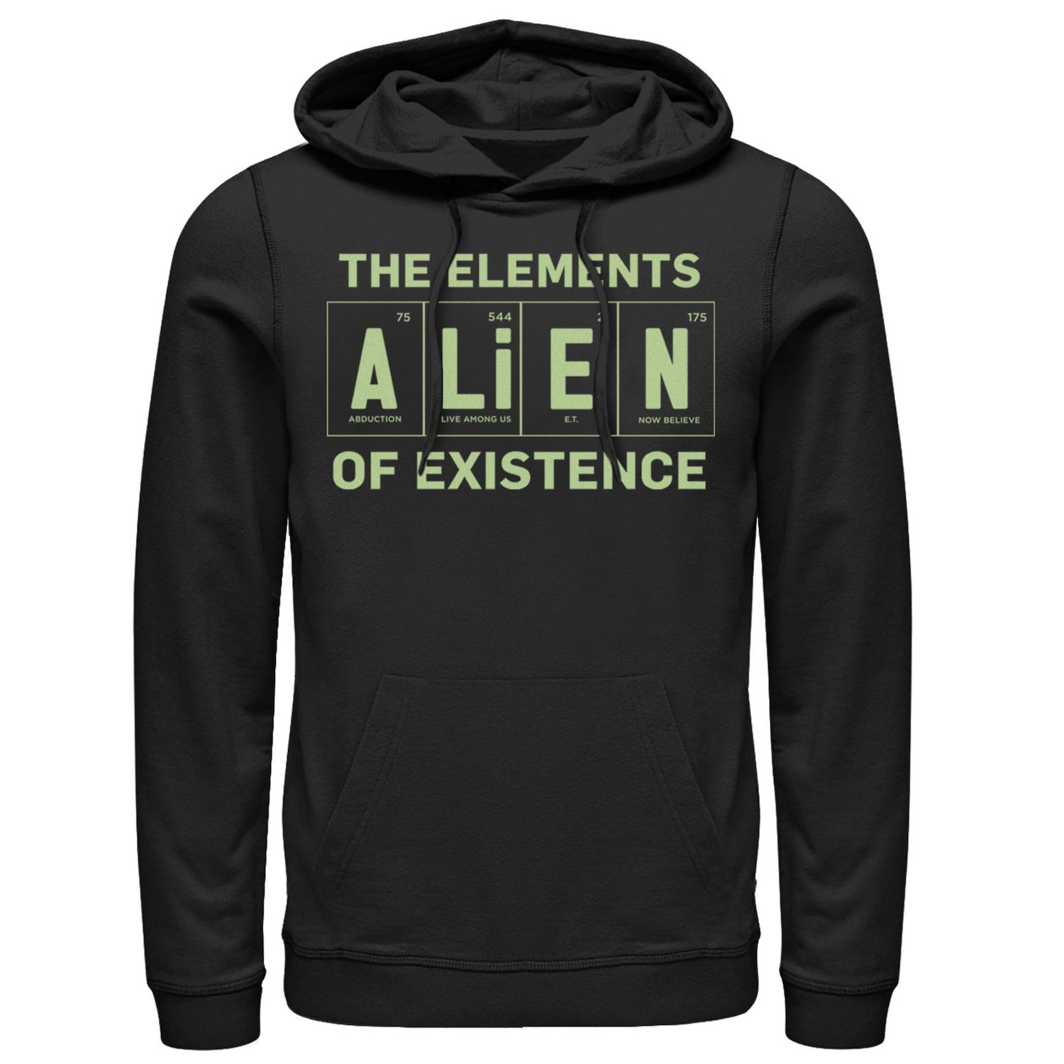 

Мужская толстовка Alien Elements of Existence Licensed Character