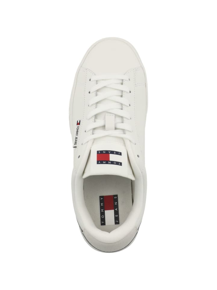 Низкие кроссовки Tommy Hilfiger, кремовый — фото 2