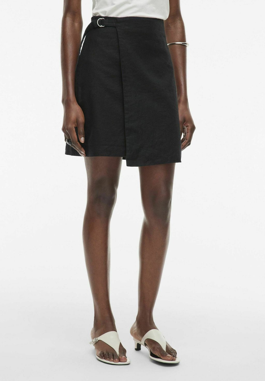 

Юбка с запахом HIGH WAIST - A-line skirt Rouge Edit, антрацит