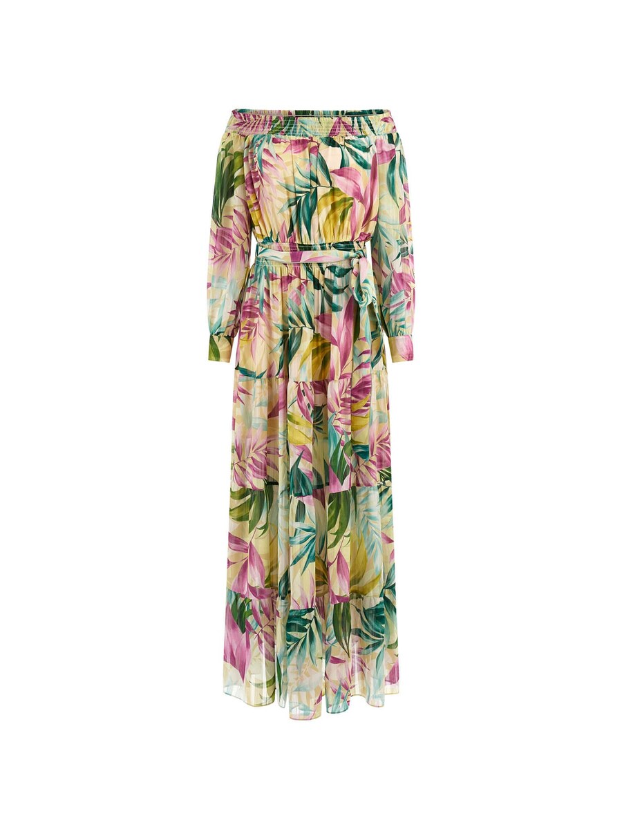 

Платье GUESS, цвет Mint/Dark green