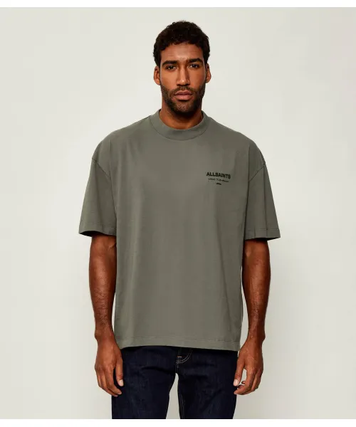 

Футболка Ксандера Oversize fit All Saints, зеленый