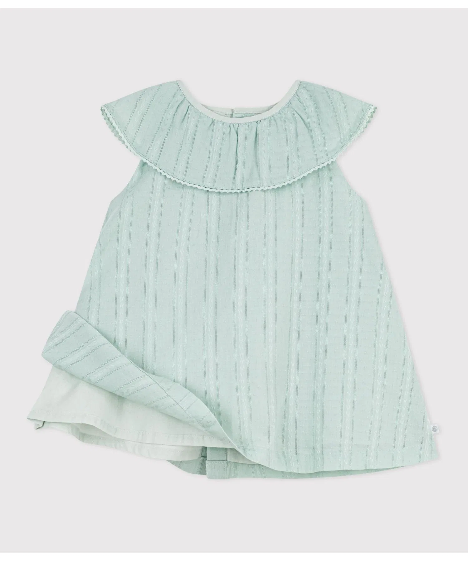 Детское платье PETIT BATEAU с вышивкой — фото 2