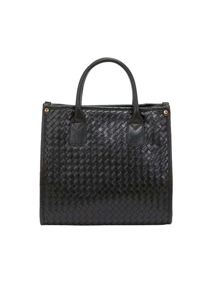 

Женская сумка-тоут черного цвета faina