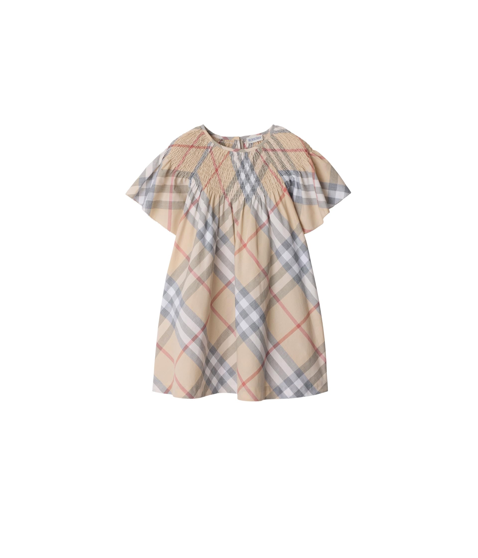 

Платье Burberry Kids Cali Check Dress, цвет Pale Stone IP Check