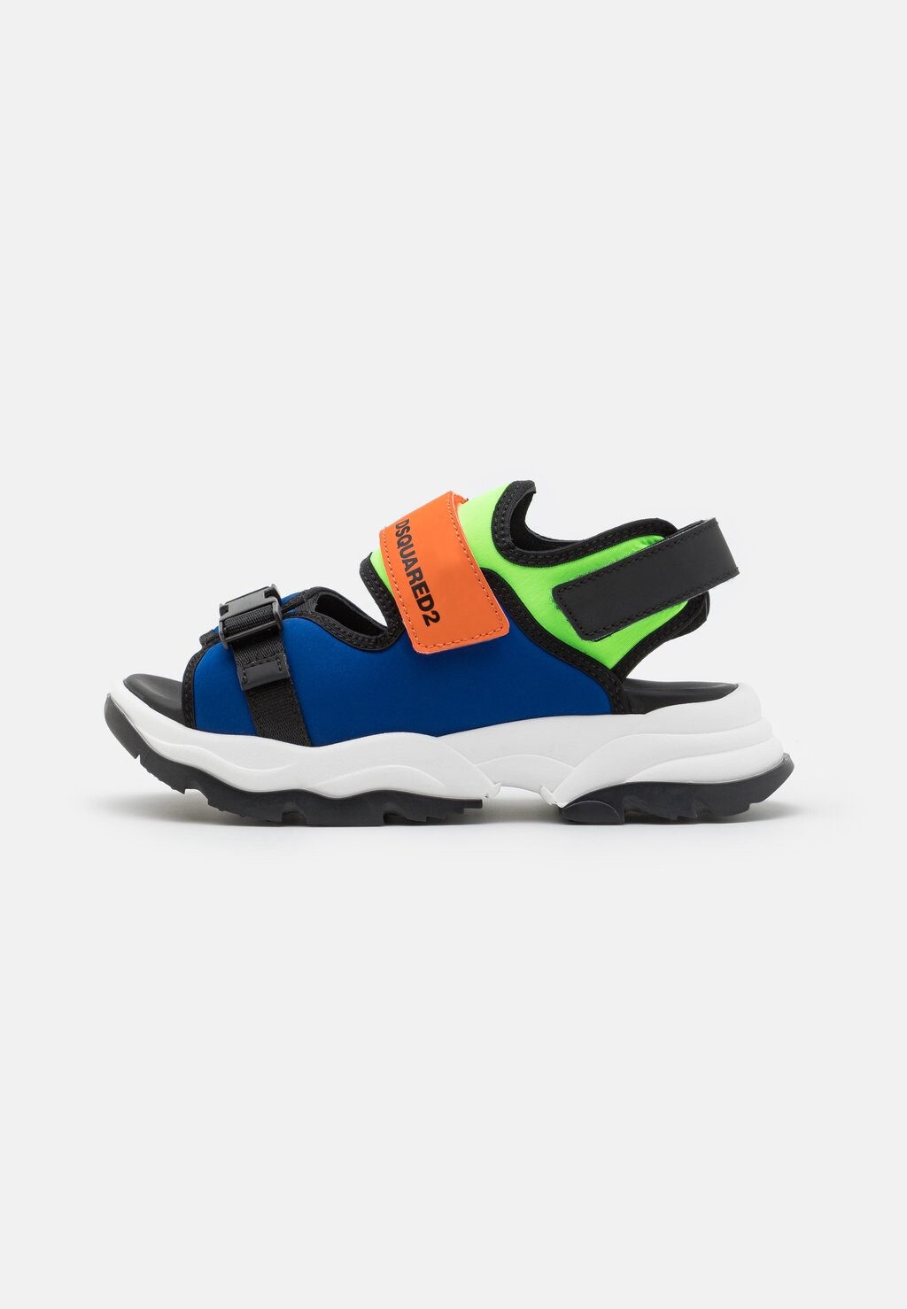 

Трекинговые сандалии Unisex Dsquared2, цвет blue/neon green/orange/black