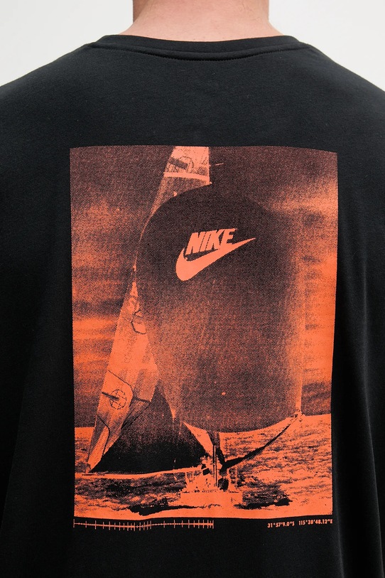 Футболка для купания Nike, черный — фото 4