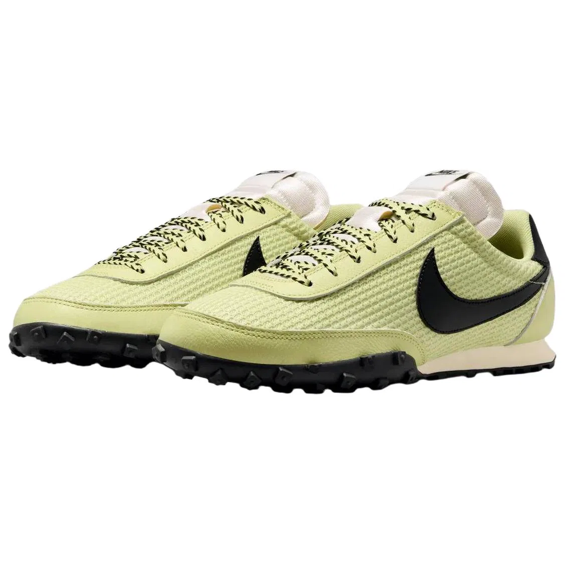 Кроссовки женские Nike Waffle Racer Support Rebound желтые — фото 4