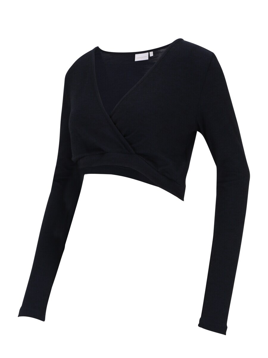 

Лонгслив MAMALICIOUS Shirt FREDERIKKE, темно-синий