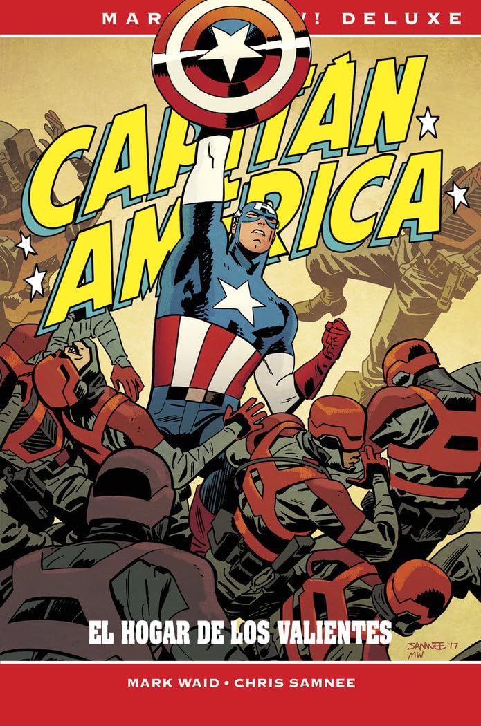 

Marvel now! deluxe capitán américa de mark waid y chris samnee. el hogar de los valientes (PANINI ESPAÑA S.A.)