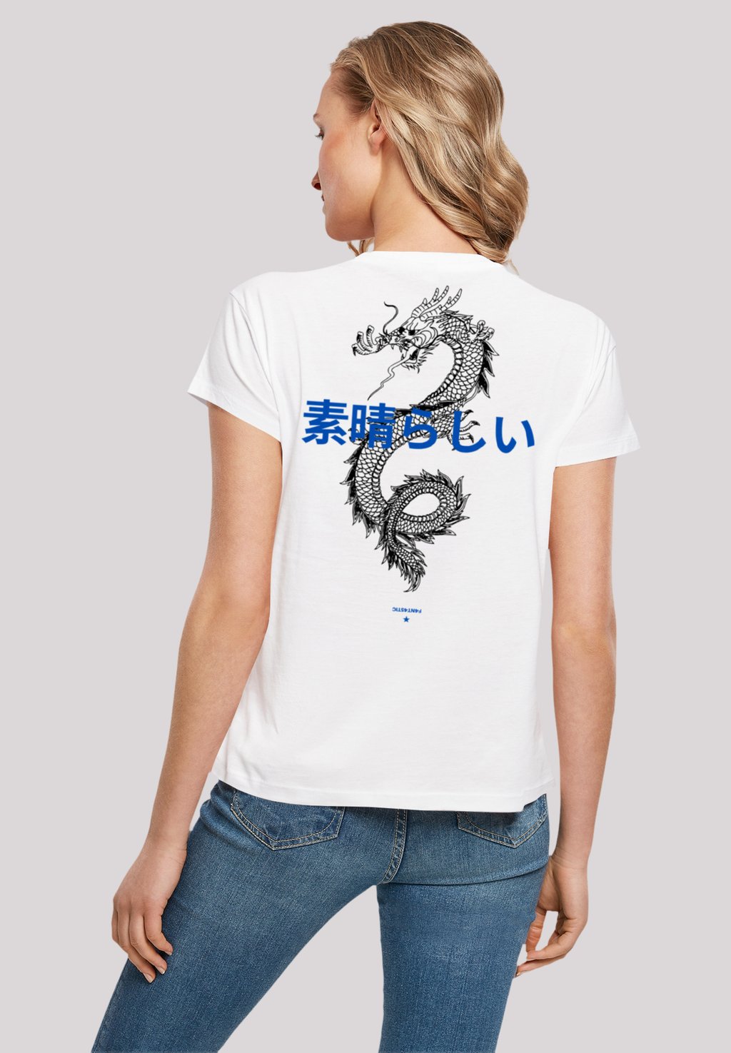 

Футболка с принтом DRACHE F4NT4STIC, белый