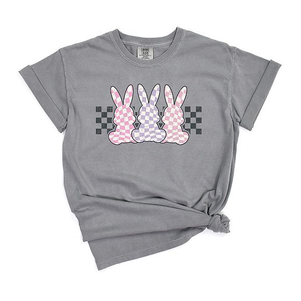 

Футболка Checkered triple bunnies garment dyed Simply Sage Market, Grey, Серый, Футболка Checkered triple bunnies garment dyed Simply Sage Market, Grey