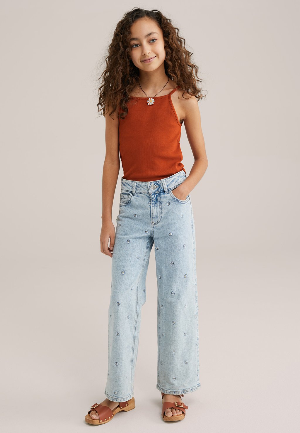 

Топ WE Fashion, цвет Cinnamon Brown