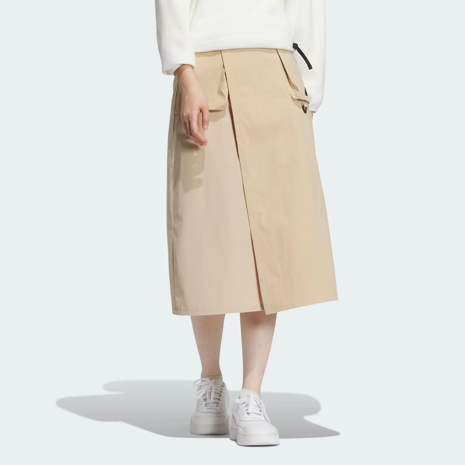 Adidas City Escape Карго Повседневная Длинная Юбка Бежевый, Magic Light Umber — фото 3
