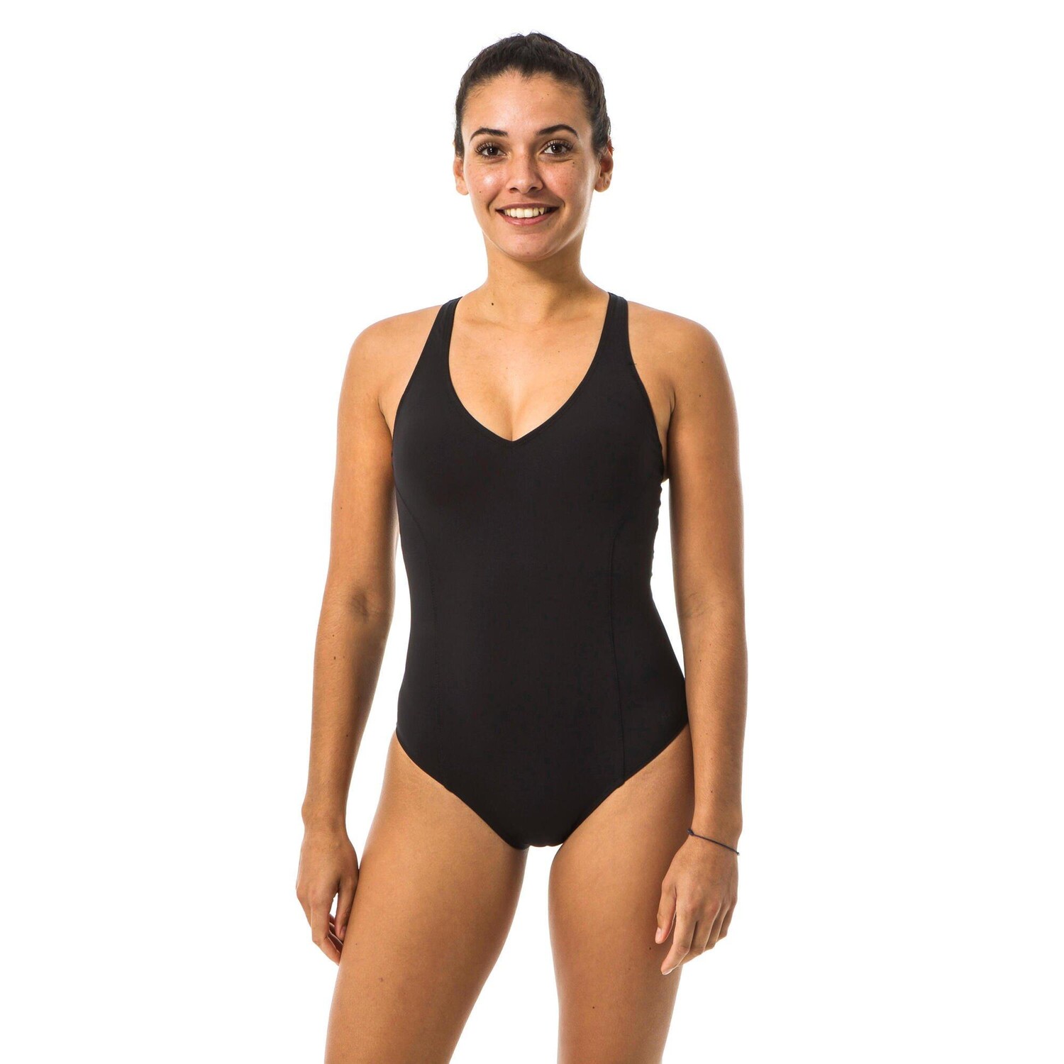 

Цельный купальник Decathlon Pearl Terracotta Nabaiji, черный