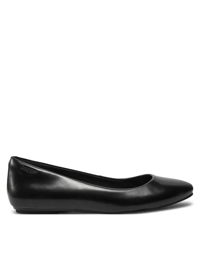 Балетки Round Ballerina HW0HW02449 Calvin Klein, черный