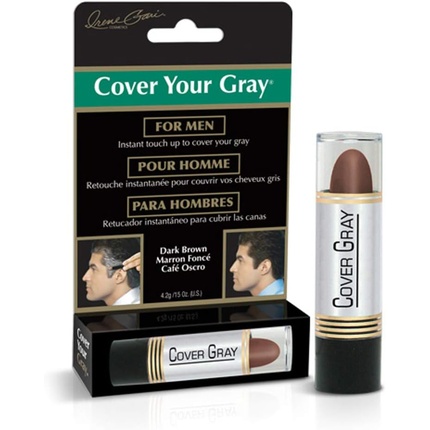 

Помада для мужчин темно-коричневая Cover Your Gray