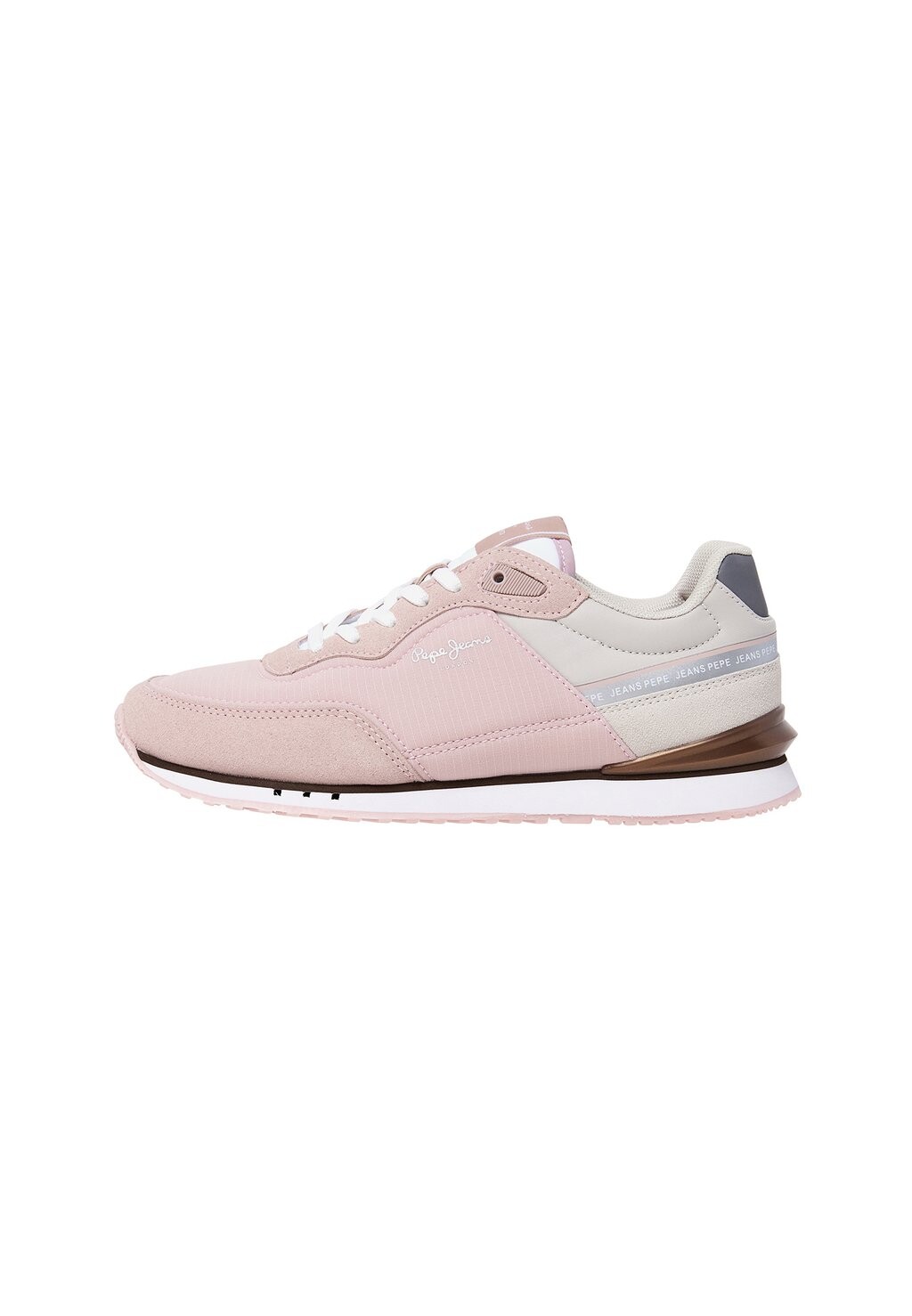 

Кроссовки низкие LONDON SEAL Pepe Jeans, цвет marble pink