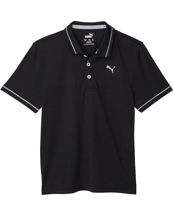 

Поло Puma Cloudspun Monarch Polo, цвет Puma Black Heather