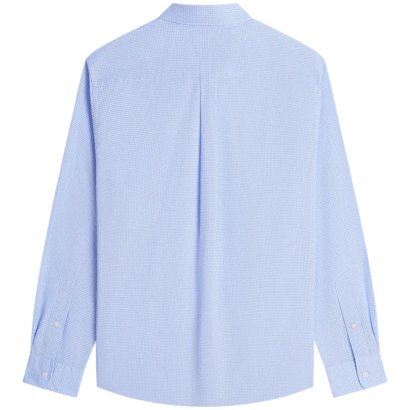 Рубашка мужская с лацканом Tommy Hilfiger, Blue 0GY — фото 3
