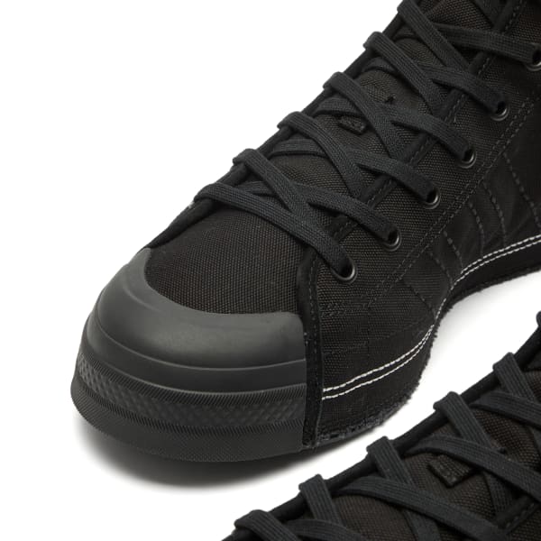 Y-3 X nbhd nizza hi кроссовки, черный/черный/белый — фото 4
